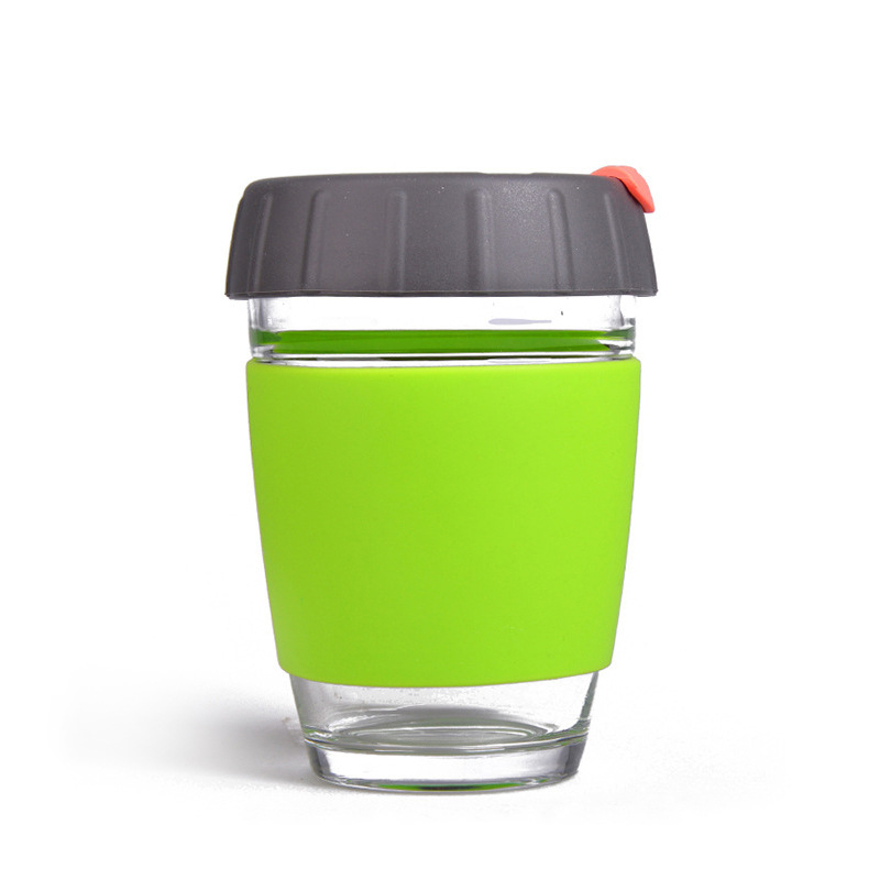 硅膠杯套，定制硅膠杯套【杯身+蓋子】